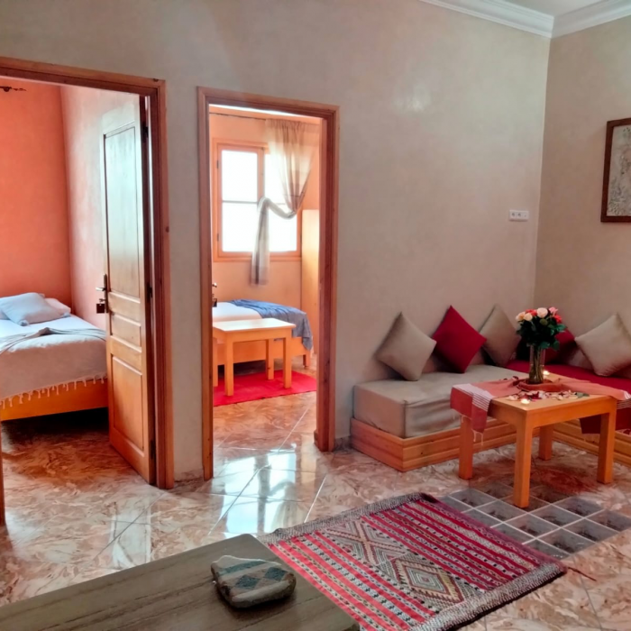 Tapis marocain berbère artisanal Beni Ouarain